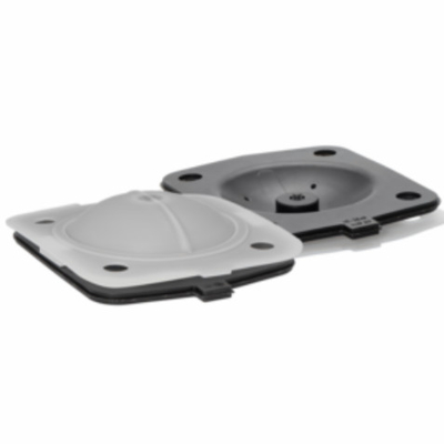 جودة  PTFE Face Peroxide Cured EPDM Backing Rubber Diaphragm Seals CEMU Code 5M مصنع