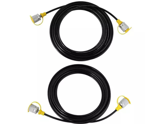 أسلاك الفولاذ خرطوم مضفر الأنبوب الهيدروليكي OEM حجم الضغط العالي 1-100MPa