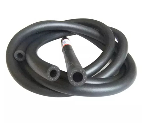تعزيز المنسوجات خرطوم المطاط الهيدروليكي أنبوب النفط مقاومة الضغط المنخفض SAE100 R6 EN854 R6