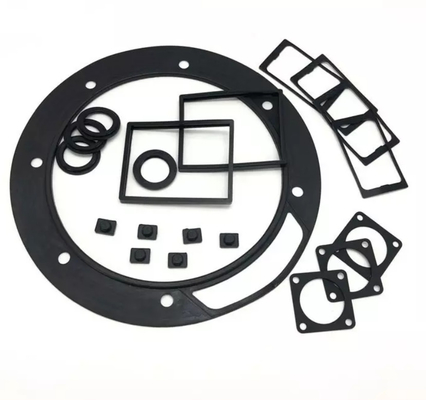Tetrafluoroethylene Compound Rubber Neoprene Flange Gasket للمعدات