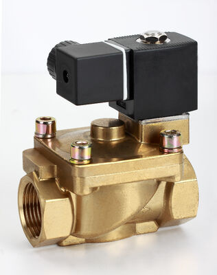 صمام لولبي نحاسي مفتوح عادة مغلق عادة للتحكم في السوائل