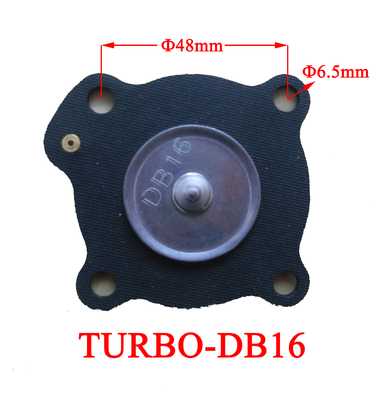 غشاء صمام النبض الكهرومغناطيسي حجم مخصص نموذج TURBO-DB16 75M 1.5 بوصة